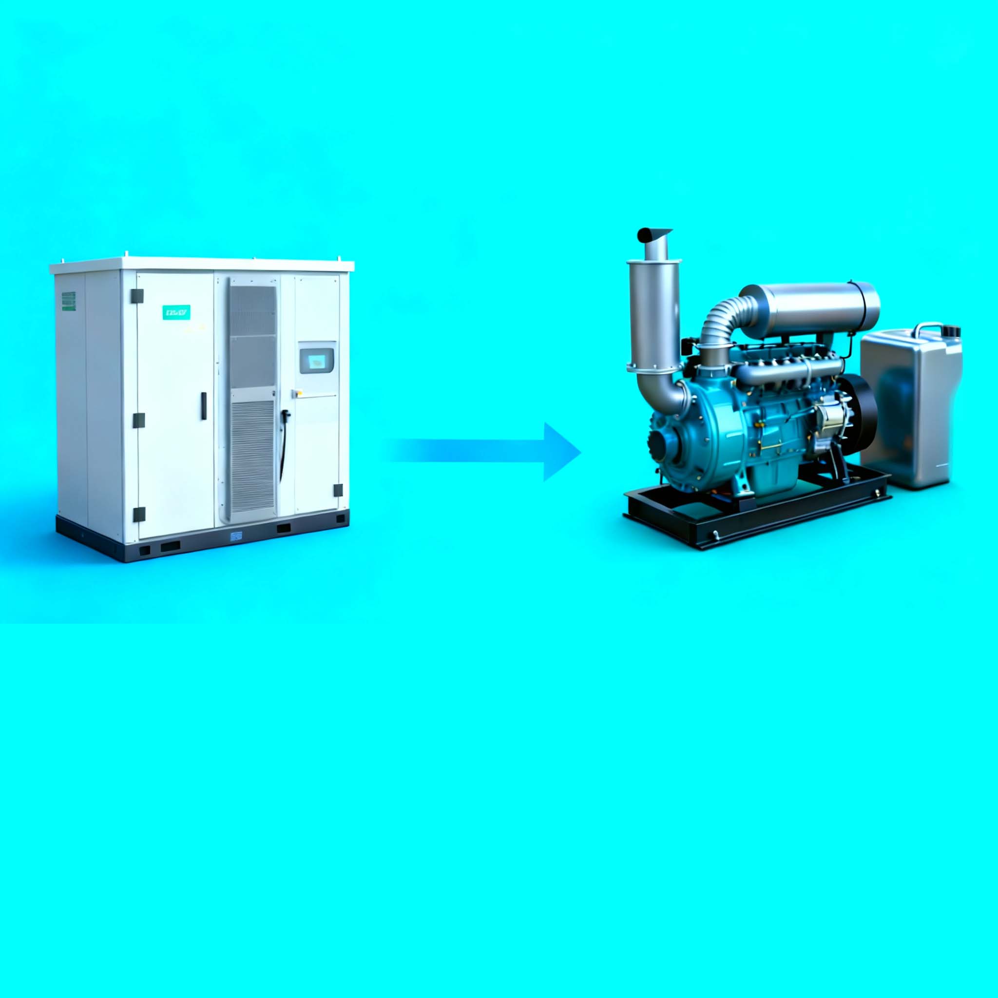 Replacing Diesel Generators with LFP Energy Storage Systems for Backup Power